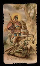 Antico santino holy usato  Italia