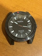 Nixon masculino The Rover 12B-s (bom movimento) cristal quebrado sem banda, usado comprar usado  Enviando para Brazil