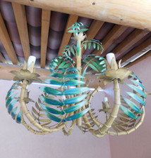 Lustre vintage palmier d'occasion  France