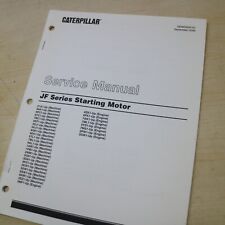 CAT CATERPILLAR JF Series serviço de reparo de motor de partida manual livro de partida, usado comprar usado  Enviando para Brazil