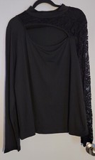 Black lace sleeved for sale  Greensboro