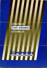 Pioneer price list usato  Roma
