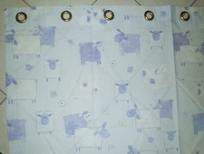 Rideau bleu blanc d'occasion Rideau bleu blanc d'occasion  Argentan