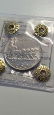 Centesimi leoni 1919 usato  Galliate