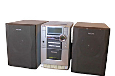 Phillips modelo mc-10/37 estéreo, CD, cassete, rádio AM/FM com 2 alto-falantes comprar usado  Enviando para Brazil