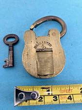 Vintage brass padlock for sale  GUILDFORD