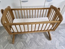 Wooden swinging baby for sale  EXETER