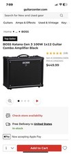 Boss katana combo for sale  Pensacola