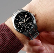 Boss mens chronograph for sale  LONDON