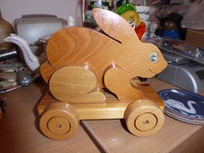 Kinder nachziehhase holz gebraucht kaufen Kinder nachziehhase holz gebraucht kaufen  Versand nach Germany