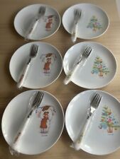 Snowman melamine plates for sale  SPENNYMOOR