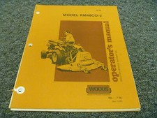 Woods rm48co rearmount for sale  Fairfield