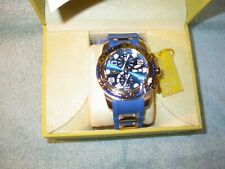 Invicta 24217 cronógrafo de data 50 mm mostrador azul na caixa pulseira azul comprar usado  Enviando para Brazil