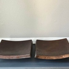 Hammered copper candleholders for sale  Spring