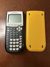 Calculadora gráfica Texas Instruments TI-84 Plus propriedade escolar amarela TESTADO comprar usado  Enviando para Brazil