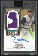RANDY JOHNSON 2023 TOPPS DYNASTY PATCH AUTOGRAFADO AÇÃO DINÁSTICA 01/10 #DAPB-RJ comprar usado  Enviando para Brazil