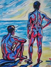 Gay beach moon d'occasion  Expédié en Belgium