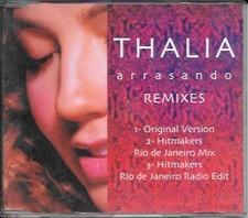 CD: Thalia — Arrasando Remixes (single promo) comprar usado  Brasil 