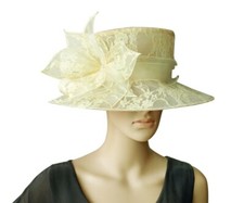 Eleganter damenhut spitze gebraucht kaufen  Kirchheim b.München