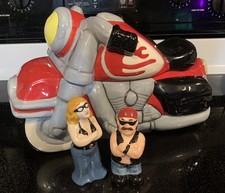 Motorcycle cookie jar for sale  Wittenberg
