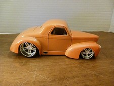 JADA TOYS D-Rods 1941 Ford Willys Coupe modelo fundido escala 1:24 LARANJA comprar usado  Enviando para Brazil