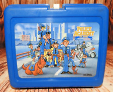 Lancheira vintage 1988 Police Academy The Series desenho animado azul com garrafa térmica comprar usado  Enviando para Brazil