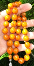 Usado, Rosário de baquelite âmbar contas de preocupação de oração Tasbih Tasbeeh تسبيح Masbaha مسبحة comprar usado  Enviando para Brazil