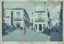 T423 cartolina palazzo usato  Tramonti