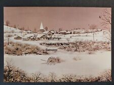 Neige paysage village d'occasion  Beaumont-de-Lomagne