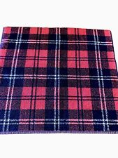 Toalha de banho RALPH LAUREN xadrez tartan vermelha e preta 27" X 48" feita nos EUA vintage comprar usado  Enviando para Brazil