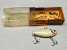 Isca de pinfish bombardeiro vintage 3P 01 branca com caixa e inserção nova na caixa comprar usado  Enviando para Brazil