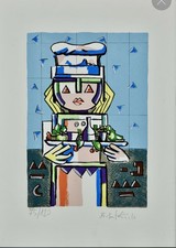 Ibrahim kodra serigrafia usato  Supersano