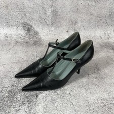 Sapatos femininos Jil Sander salto de couro tamanho 39 comprar usado  Enviando para Brazil