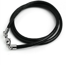 3mm black leather for sale  Nacogdoches