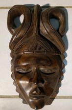 Afrikanische holzmaske african gebraucht kaufen  Neu Wulmstorf