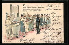 Lithographie soldaten essensau gebraucht kaufen  Berlin