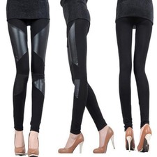 Black leather patchwork usato  Camerano