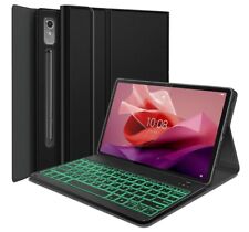 Funda con teclado inalámbrico desmontable retroiluminada de 7 colores para Lenovo Tab P12 12,7" 2023  segunda mano  Embacar hacia Argentina