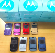 Celular desbloqueado QUENTE Motorola RAZR V3 flip GSM Bluetooth MP4 vídeo comprar usado  Enviando para Brazil