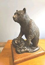 Bronze bear sculpture for sale  Huntsburg