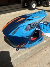 Raro Capacete Alpinestars Supertech sM10 MIPS Médio - Azul Claro Laranja com Bolsa! comprar usado  Enviando para Brazil