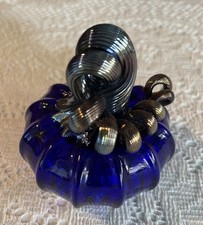 figurines cobalt glass blue 3 for sale  New Hope