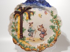 Antico piatto decorativo usato  Torre Canavese