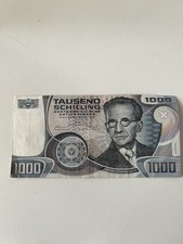 Banknote österreich 000 gebraucht kaufen  Hamburg