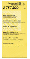 Safety card continental d'occasion  Châteauneuf-en-Thymerais