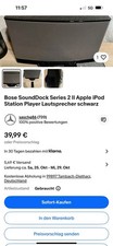 Bose sound dock gebraucht kaufen  Rösrath