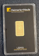 Goldbarren gramm feingold gebraucht kaufen  Pforzheim
