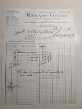 Fattura commerciale 1921 usato  Benevento