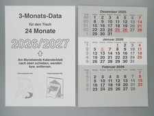 Kalender monats tischkalender gebraucht kaufen  Frankenthal