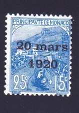 Monaco stamp timbre d'occasion  France
